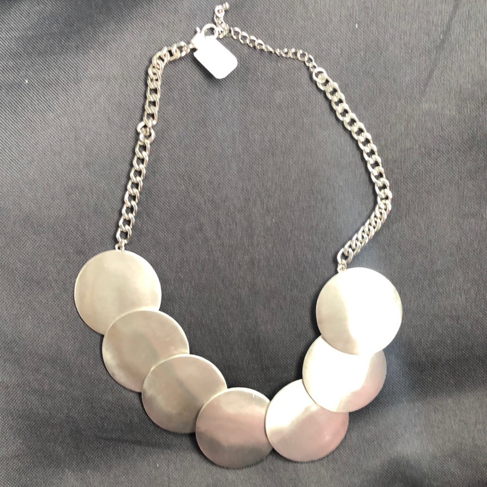 Chunky metal necklace
